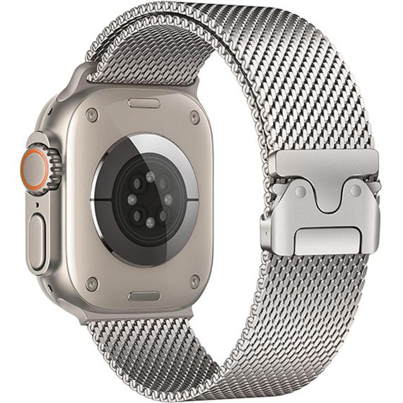 Ремінець Hoco WA33 Original series umbrella buckle Milanese steel strap для Apple watch 44/45/46/49mm Star Color | Зображення 1