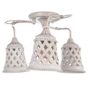 Люстра потолочная в спальню E14 40W WH (BKL-585C/3)