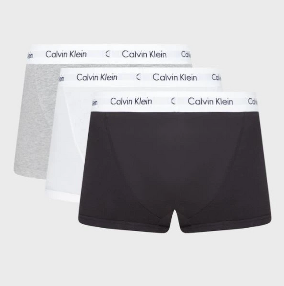Набір чоловічих трусів боксерів Calvin Klein men boxer 3 шт в наборі XL | Зображення 1