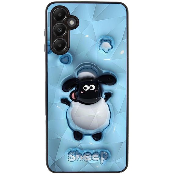 TPU+PC чохол Prisma Fluffie для Samsung Galaxy A15 4G/5G Sheep | Зображення 1