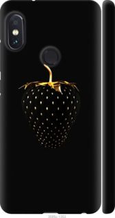 Чохол на Xiaomi Redmi Note 5 Pro Чорна полуниця "3585m-1353-24368"