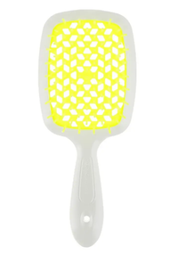 Расческа для волос Janeke superbrush Small The Original 94SP234 GIA Желто-белая