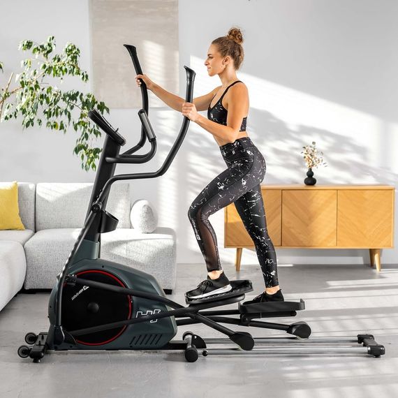 Орбитрек электромагнитный Hop-Sport HS-095CF Prizm серый | Зображення 2