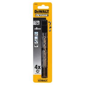 Свердло по металу 8мм EXTREME Industrial Cobalt DeWALT DT4912