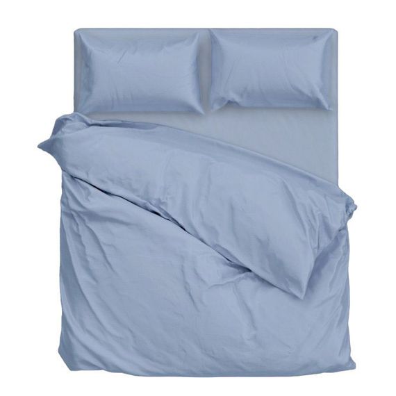 Простынь SoundSleep Dyet Sky ранфорс 150х210 см голубая (2800004805551)