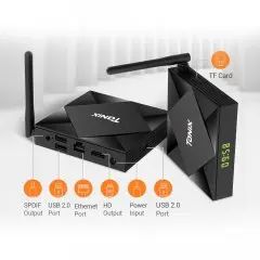 Смарт ТВ приставка Tanix TX6S H616 4K 4/32GB Android 10 | Зображення 4