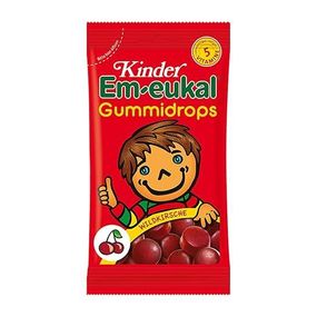 Желейные конфеты Kinder Em-eukal с вишней и 5 витаминами – вкусная поддержка иммунитета для детей, Германия