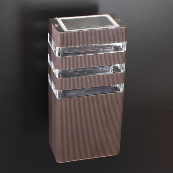 Ліхтар вуличний настінний 25936 Коричневий 23х11х10 см. | Зображення 1