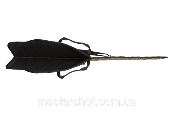 Чохол для мисливської рушниці 109 см карабіна гвинтівки воздушки з оптикою прицілом чохол з ущільнювачем Чорний MS | Зображення 3