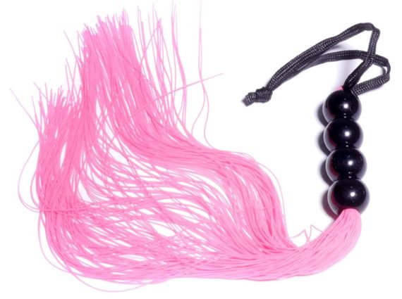Силиконовый флогер ( длина 37 см ) Fetish Boss Series - Silicone Whip Pink 14", BS6100043 sexstyle | Зображення 4