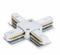 З'єднувач для шинопроводу хрестоподібний білий VL-TRF-CTX-W Videx