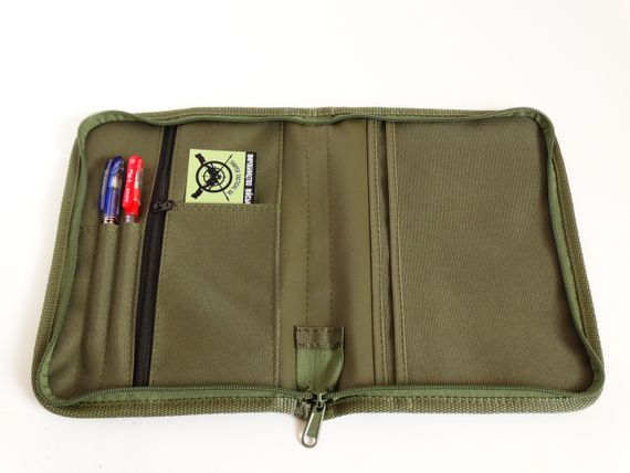 Чохол обкладинка для тактичного блокнота стрілка снайпера А5, кордура водонепроникна, Олива | Зображення 7