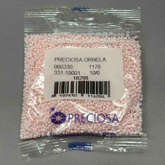 Бісер чеський Preciosa 10/0, колір 16298 - 50 г | Зображення 1