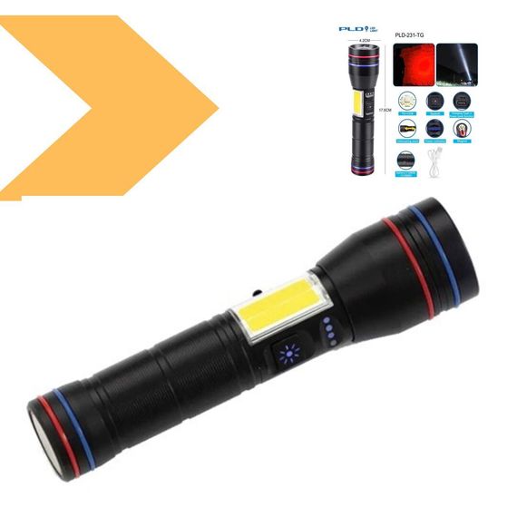 Ліхтар налобний Night Vision Fluorescence BL-T210-TG 2x18650 1 режим ЗУ Type-C (47144-210_212) | Зображення 1