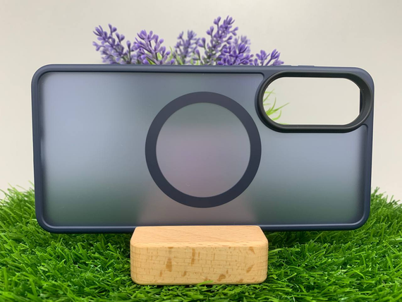 Чохол Samsung Galaxy S25 Edge WLONS MagSafe Протиударний Синій