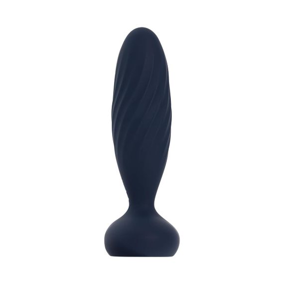 Анальна смарт-вібропробка з пульсацією Svakom Jordan Navy Blue, пульт ДК sexstyle | Зображення 2