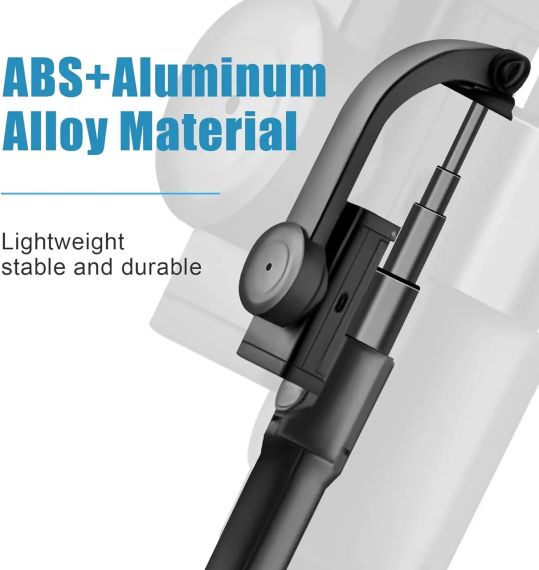 Монопод Bluetooth штатив для селфі зі стабілізатором для смартфона з дистанційним керуванням, Karebabe H5 | Зображення 5