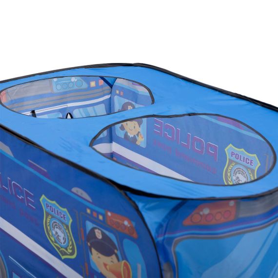 Детская игровая палатка "Полицейская машина" 110×70×66 см палатка для мальчика Синяя HP-S-5NDBL | Зображення 3