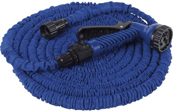 Шланг для полива X HOSE 60 м с распылителем, садовый шланг, поливочный шланг для сада | Зображення 1