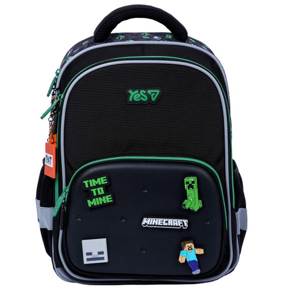 Рюкзак школьный YES S-72M Minecraft Reality 550281 19.4 л | Зображення 1