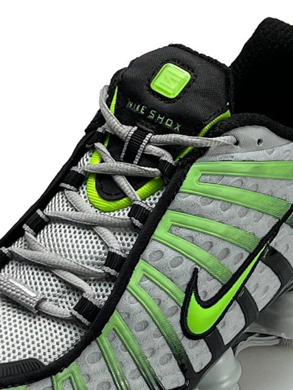 Кроссовки Shox TL White Black Green весна/лето/осень A3572 45 28,5 | Зображення 6