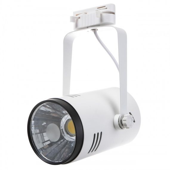 Світильник трековий поворотний LED 413/30W WW WH/BK COB Brille 32-271