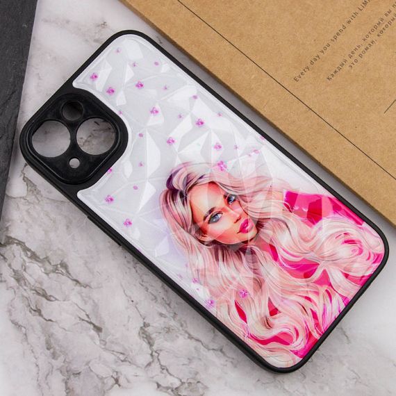 TPU+PC чохол Prisma Ladies для Apple iPhone 14 (6.1") Pink | Зображення 3