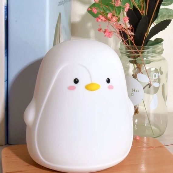 Дитячий нічник безпечний для дитини пингвин, Нічні світильники для дітей, Домашні нічники GM-46 | Зображення 7