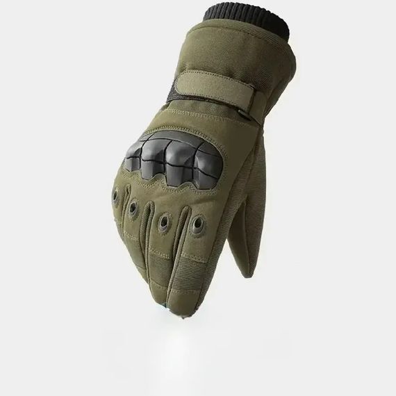 Зимові тактичні сенсорні рукавички -5°C до -20°C XPRO XL, Хакі (23457372501_372) | Зображення 6