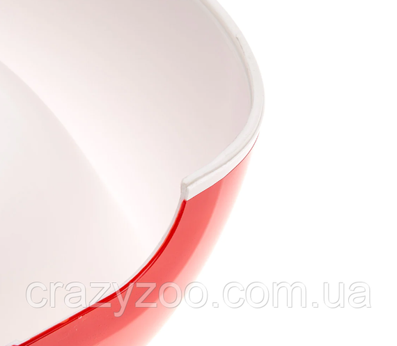 Миска для собак Ferplast Glam Large пластикова червона 23.5x22.5x7 см 1.2 л 71218022 | Зображення 4