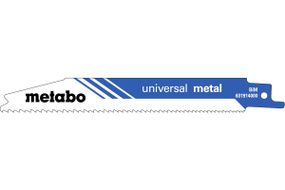 Полотно пилкове для шабельних пил Metabo «UNIVERSAL METAL», 150 X 0,9 мм 631911000