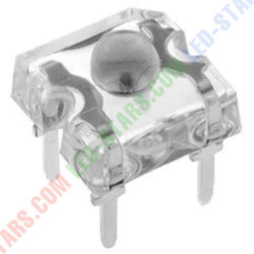 Світлодіод Білий (5500K) піранья (лінза 3 мм.) FYLF-1860 UWC (прозорий), 75° FORYARD