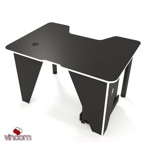 Стол геймерский игровой ZEUS IVAR-1400 ZEUS IVAR-1400 черныйбелый