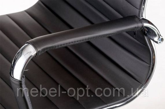 Офісне крісло Solano 5 artleather black Tilt, репліка дизайнерського крісла Eames Style | Зображення 3