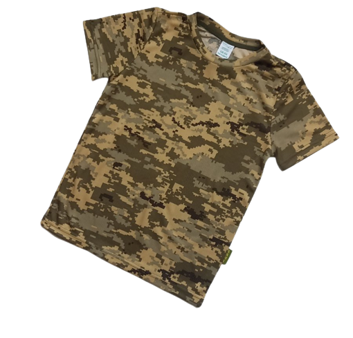 Футболка дитяча ARMY KIDS камуфляж Піксель Air Touch | Зображення 2
