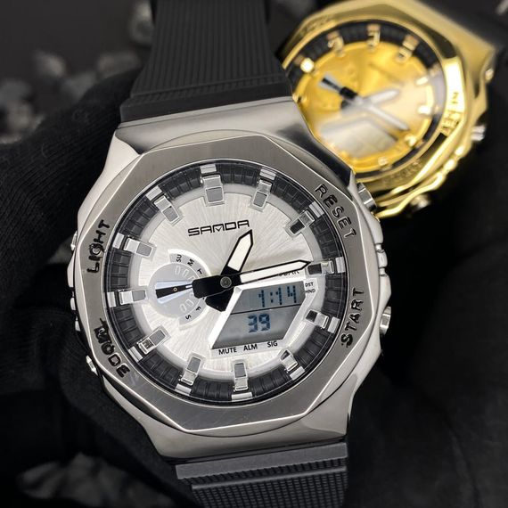 Чоловічий годинник Sanda 3167 Gold | Зображення 4