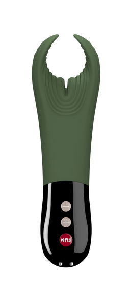 Вібратор Fun Factory Manta Зелений стимулятор для пеніса для чоловіків та пар водонепроникний 18 см | Зображення 1