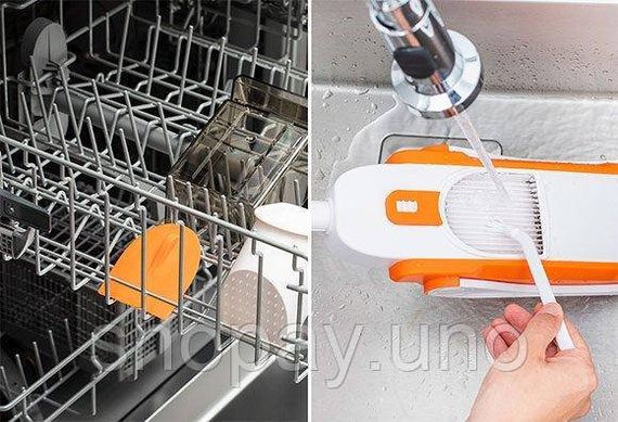 Кухонний мультислайсер – подрібнювач овочів Brava Spring Slicer | Зображення 4