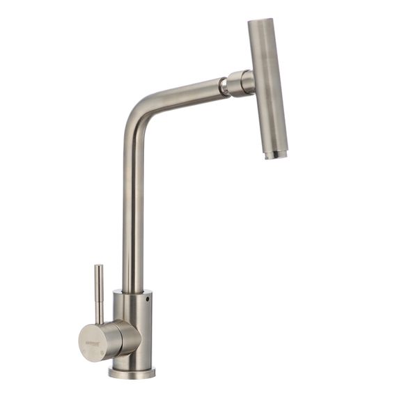 Змішувач для кухні з поворотним виливом MIXXUS SUS-017 (SS0009)