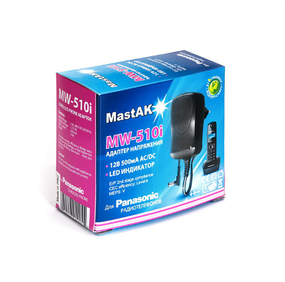 Сетевой блок питания MastAK MW-510i 12V 500mA (-)+ имп.стаб
