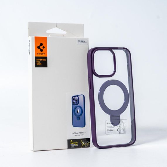 Чохол для смартфона Spigen AAA Magnetic Ring for Apple iPhone 15 Pro Purple | Зображення 1