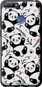Чохол на Huawei Y6 Prime 2018 Панди "4318b-1441-2448"