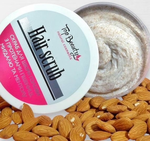 Скраб-пилинг для кожи головы Top Beauty 250 мл против перхоти и зуда стимулирует рост волос (4820169183392) | Зображення 3