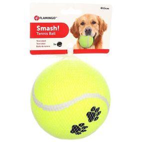 Flamingo Smash Tennis Ball фламинго смэш тенісний м'яч 13см, іграшка для собак