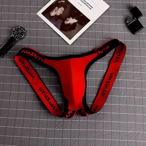 Трусы-джоки мужские красные XL | Зображення 7