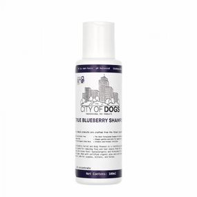 City of Dogs Шампунь для собак и кошек True Blueberry для блеска и мягкого отбеливания, 100мл