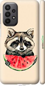 Чохол на Samsung Galaxy A23 A235F Єнотик з кавуном "4605m-2587-2448"