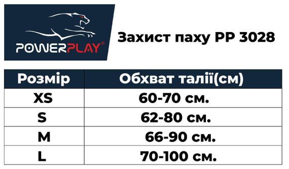 Захист паху PowerPlay 3028 Білий XS | Зображення 3