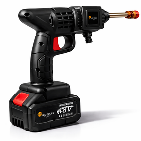 Акумуляторна мийка високого тиску LEO TOOLS 48V портативний мийний апарат для авто садовий обприскувач