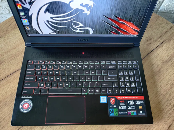 Ноутбук MSI GS63VR/15.6"FHD/IPS/120Hz/i7 7700HQ/32Gb/SSD512+1Tb/GTX1070-8Gb | Зображення 1